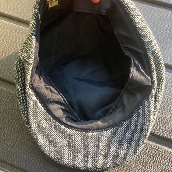 Vintage United Hatters Union Paperboy Newsboy Hat Made in USA Size M 7-7 1/8 - Picture 8 of 8